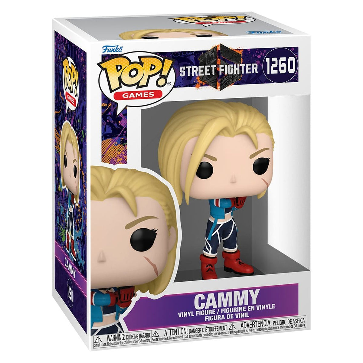Image produit Street Fighter 6 POP! Games Figurine en vinyle Cammy 9 cm
