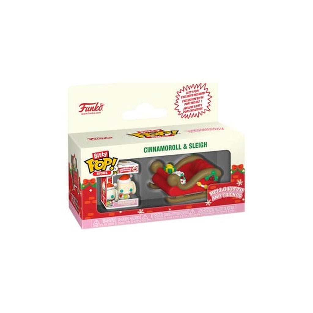 Image produit Figurine en vinyle Hello Kitty Bitty POP! Rides Holiday - Traîneau