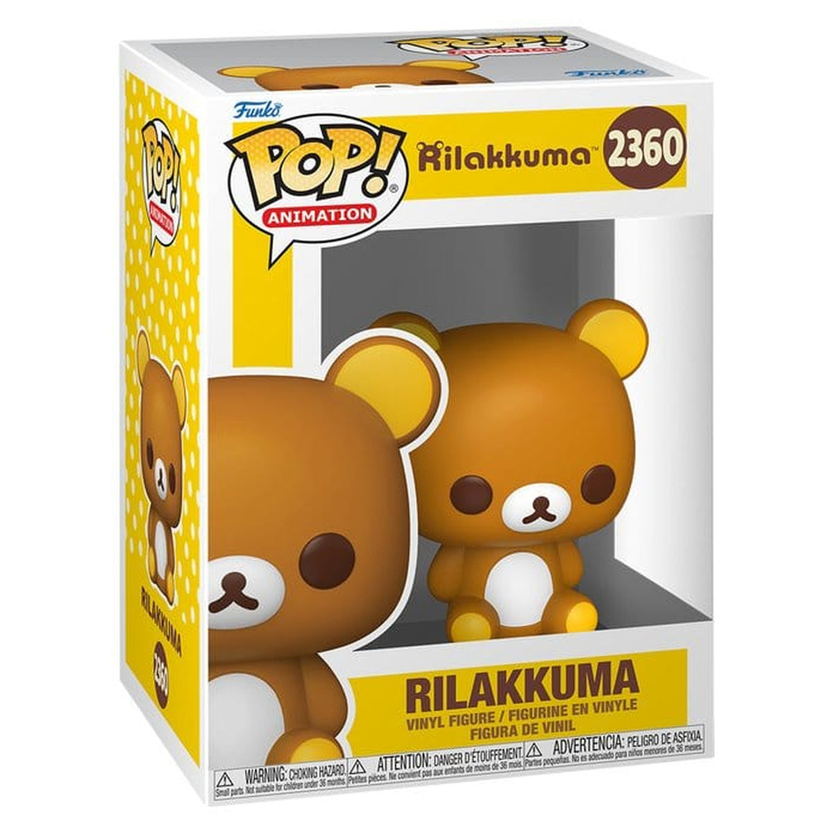 Image produit Figurine en vinyle POP! Animation Rilakkuma 9 cm