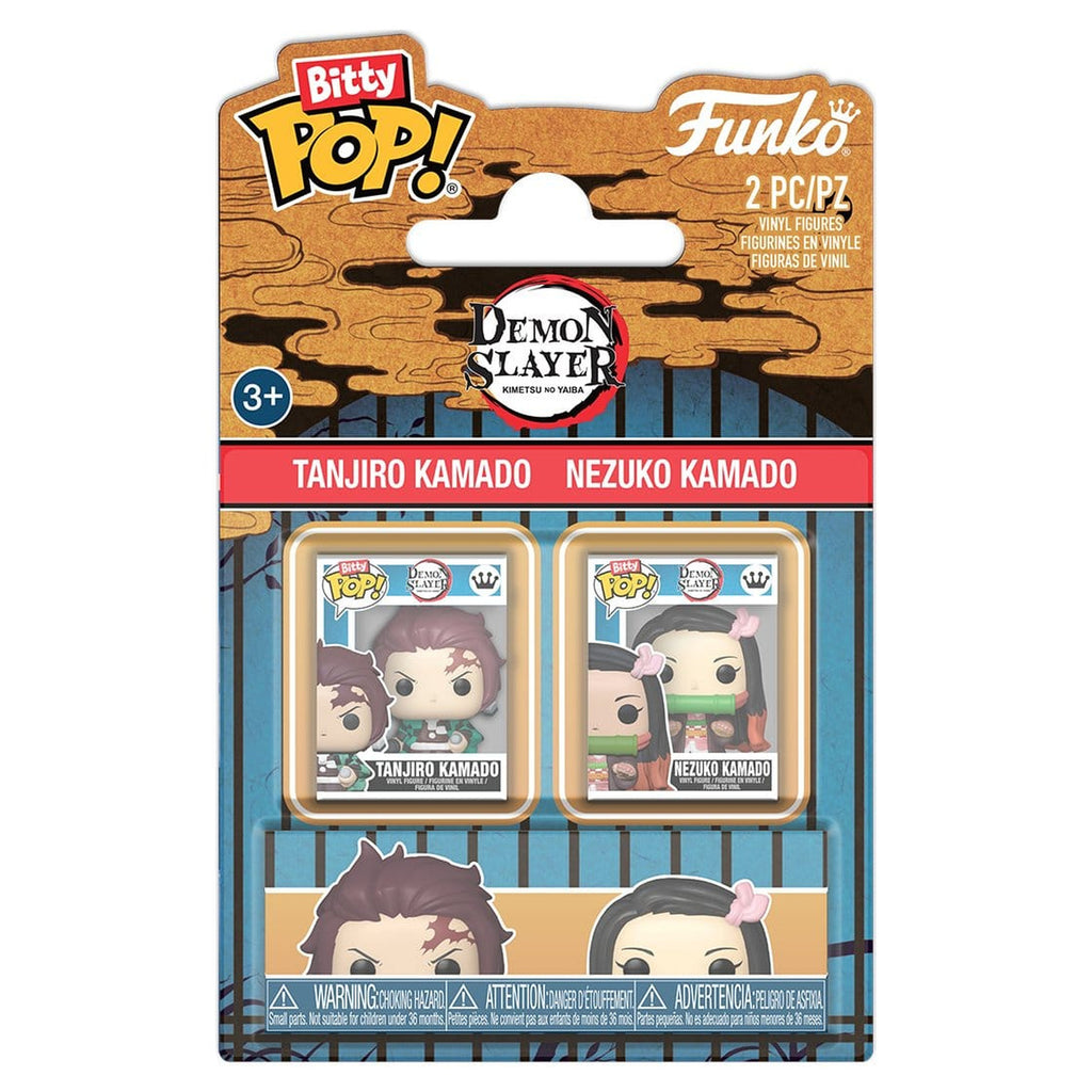 Image produit Demon Slayer: Kimetsu no Yaiba – Lot de 2 figurines POP! en vinyle