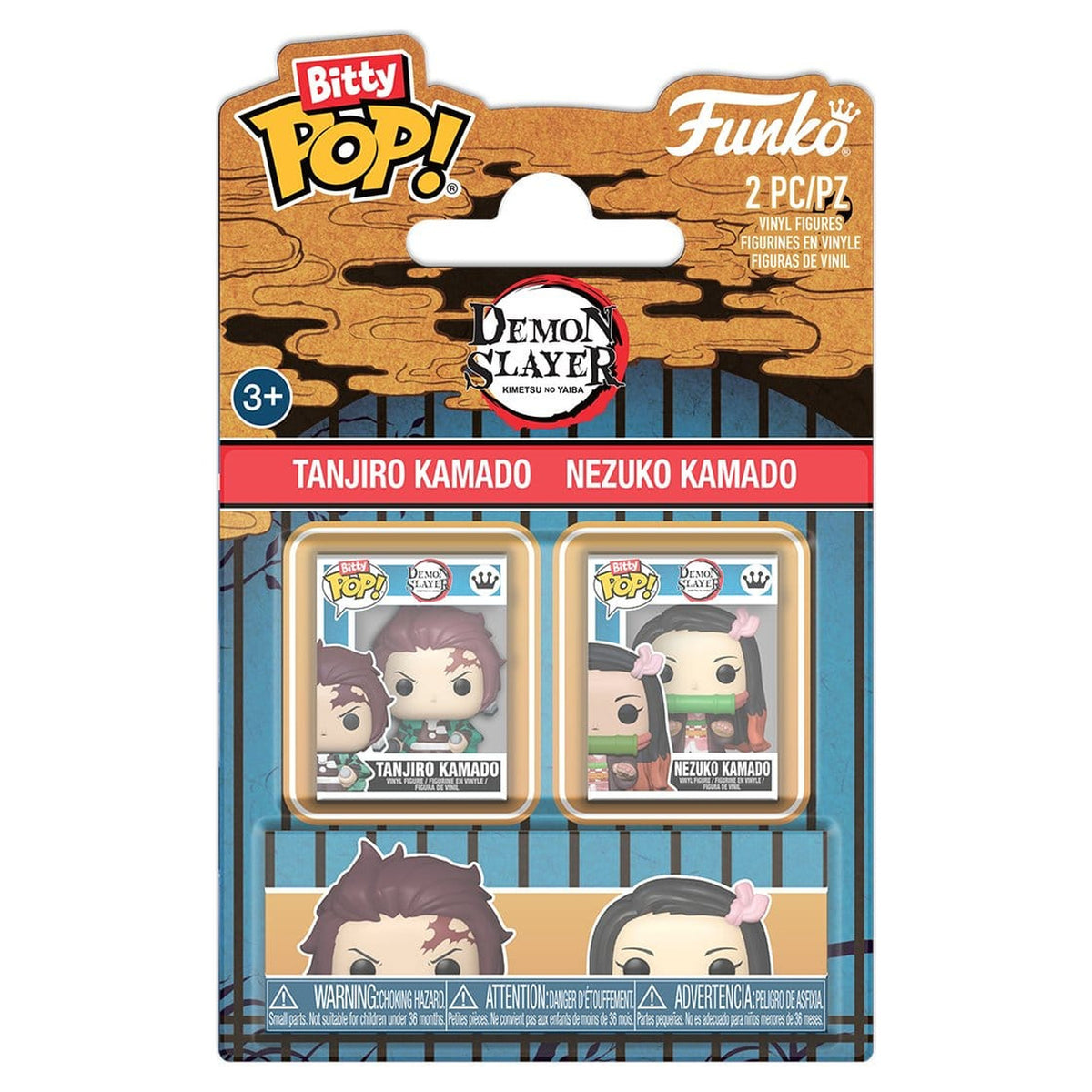 Image produit Demon Slayer: Kimetsu no Yaiba – Lot de 2 figurines POP! en vinyle