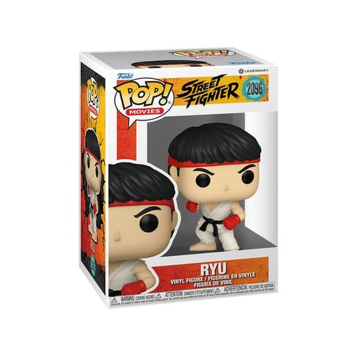 Image produit Street Fighter (2026) POP! Movies figurine en vinyle Ryu 9 cm