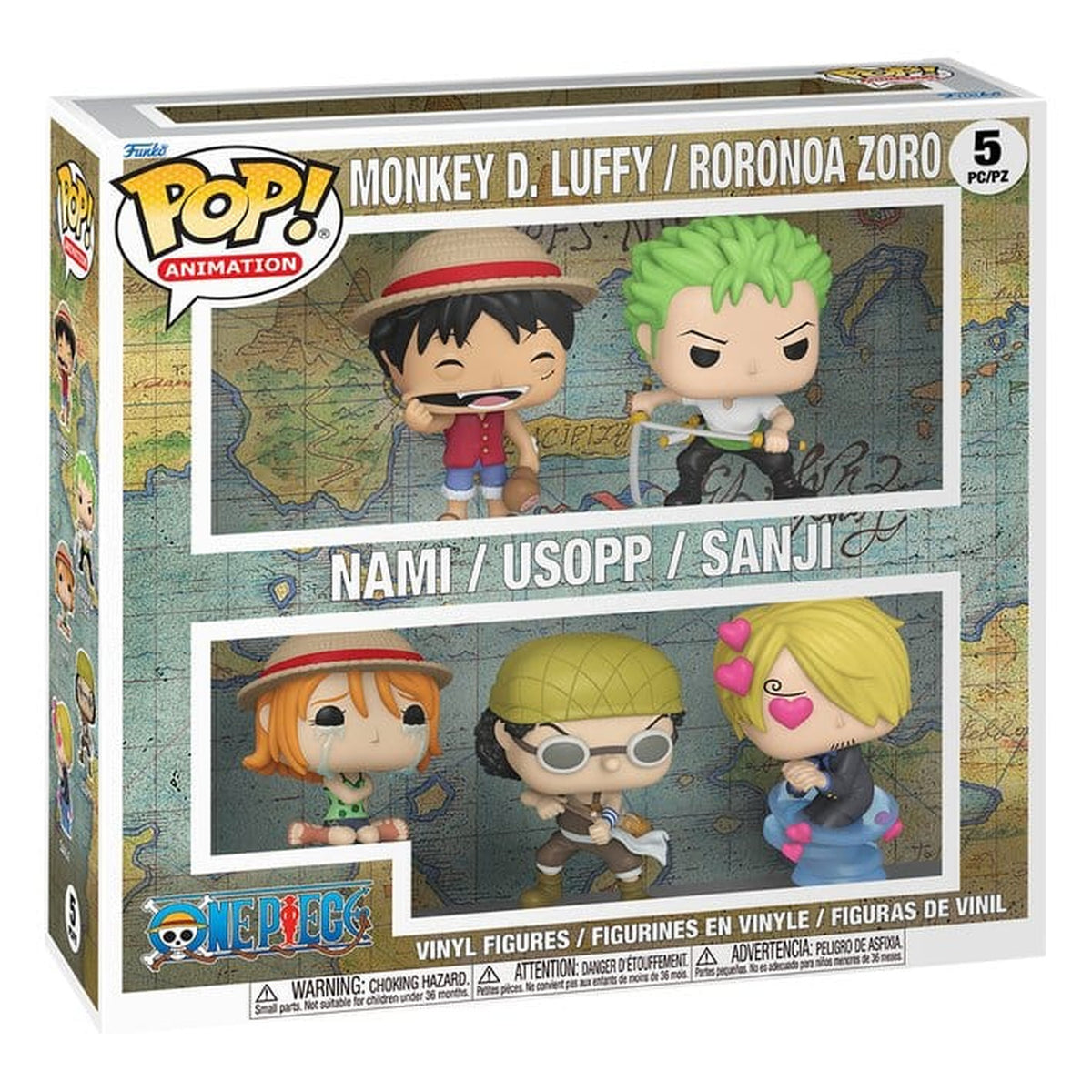 Image produit One Piece figurines POP! en vinyle lot de 5 Black Friday Bundle 9