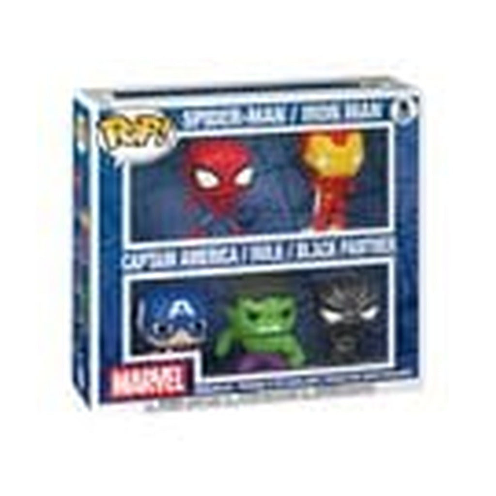 Image produit Marvel – lot de 5 figurines POP! en vinyle Black Friday 9 cm
