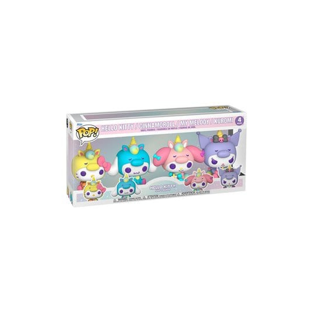 Image produit Sanrio POP! Figurines en vinyle lot de 4 Hello Kitty tenue licorne