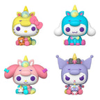 Image produit Sanrio POP! Figurines en vinyle lot de 4 Hello Kitty tenue licorne