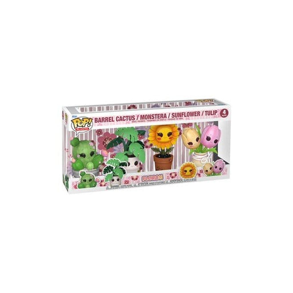 Image produit Flora POP! Figurines en vinyle Flora Black Friday lot de 4 9 cm