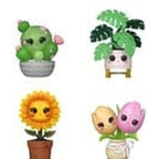 Image produit Flora POP! Figurines en vinyle Flora Black Friday lot de 4 9 cm