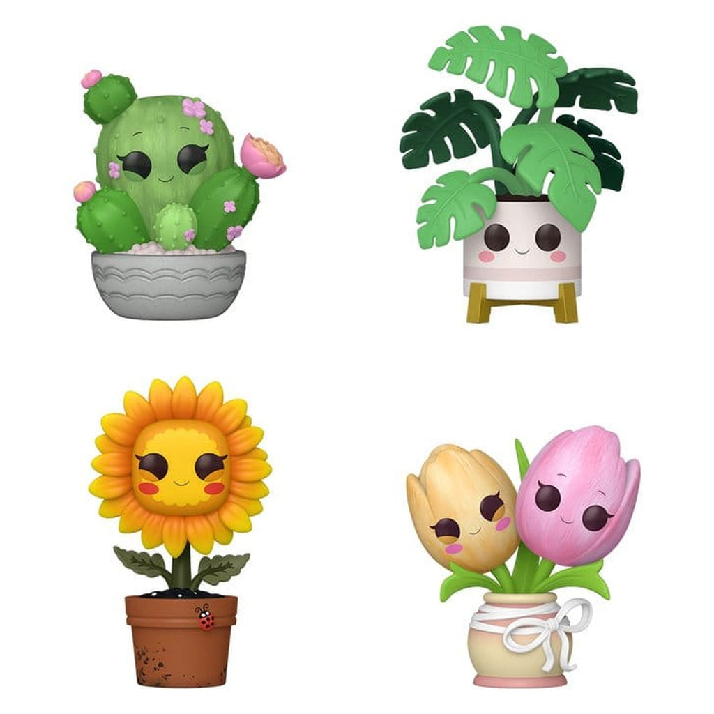 Image produit Flora POP! Figurines en vinyle Flora Black Friday lot de 4 9 cm