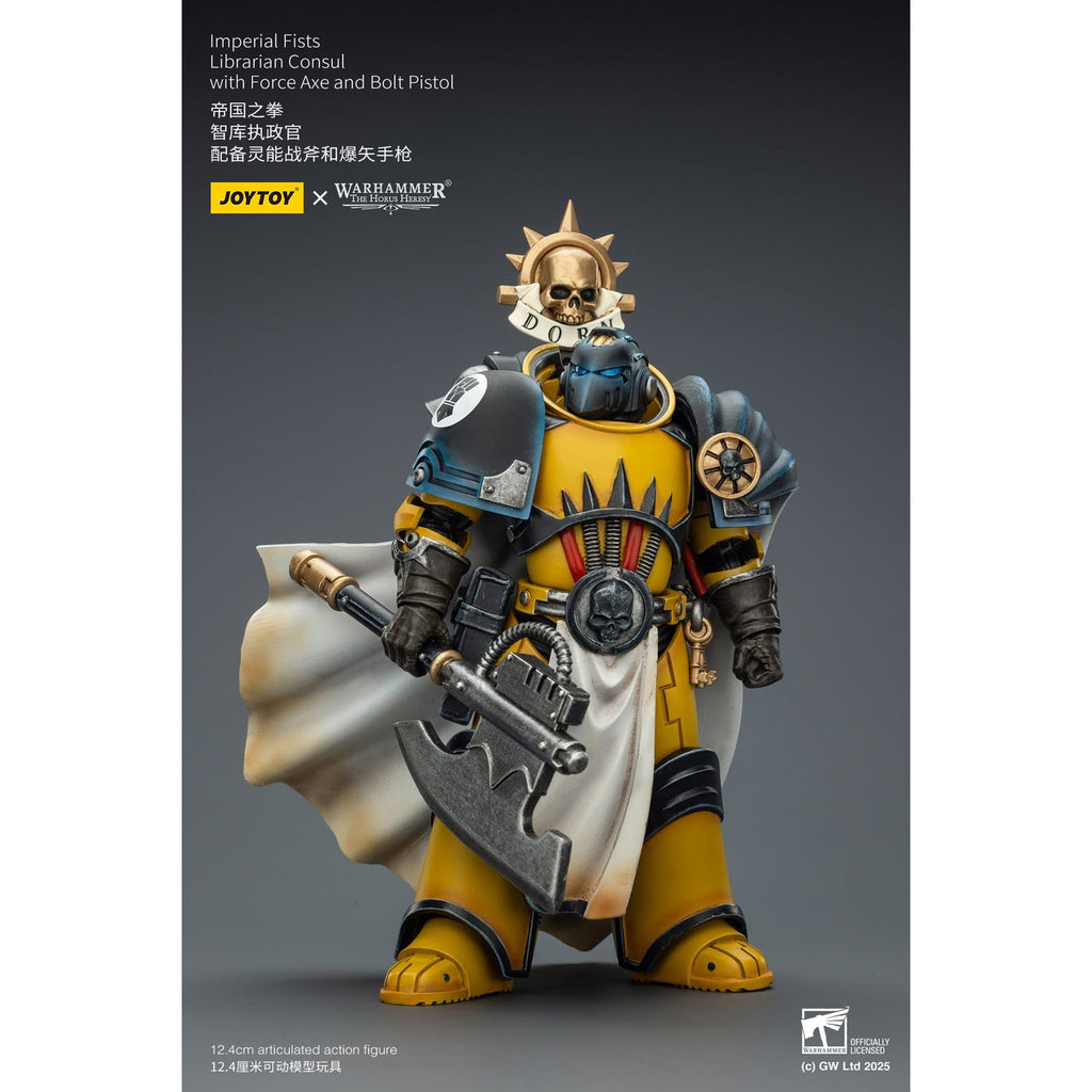 Produktbild Warhammer Imperial Fists Actionfigur Librarian Consulwith