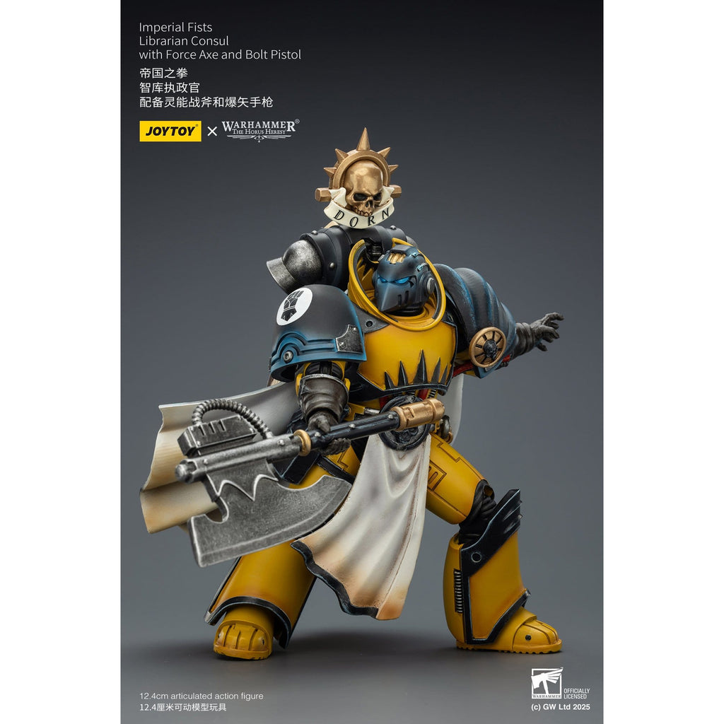 Produktbild Warhammer Imperial Fists Actionfigur Librarian Consulwith