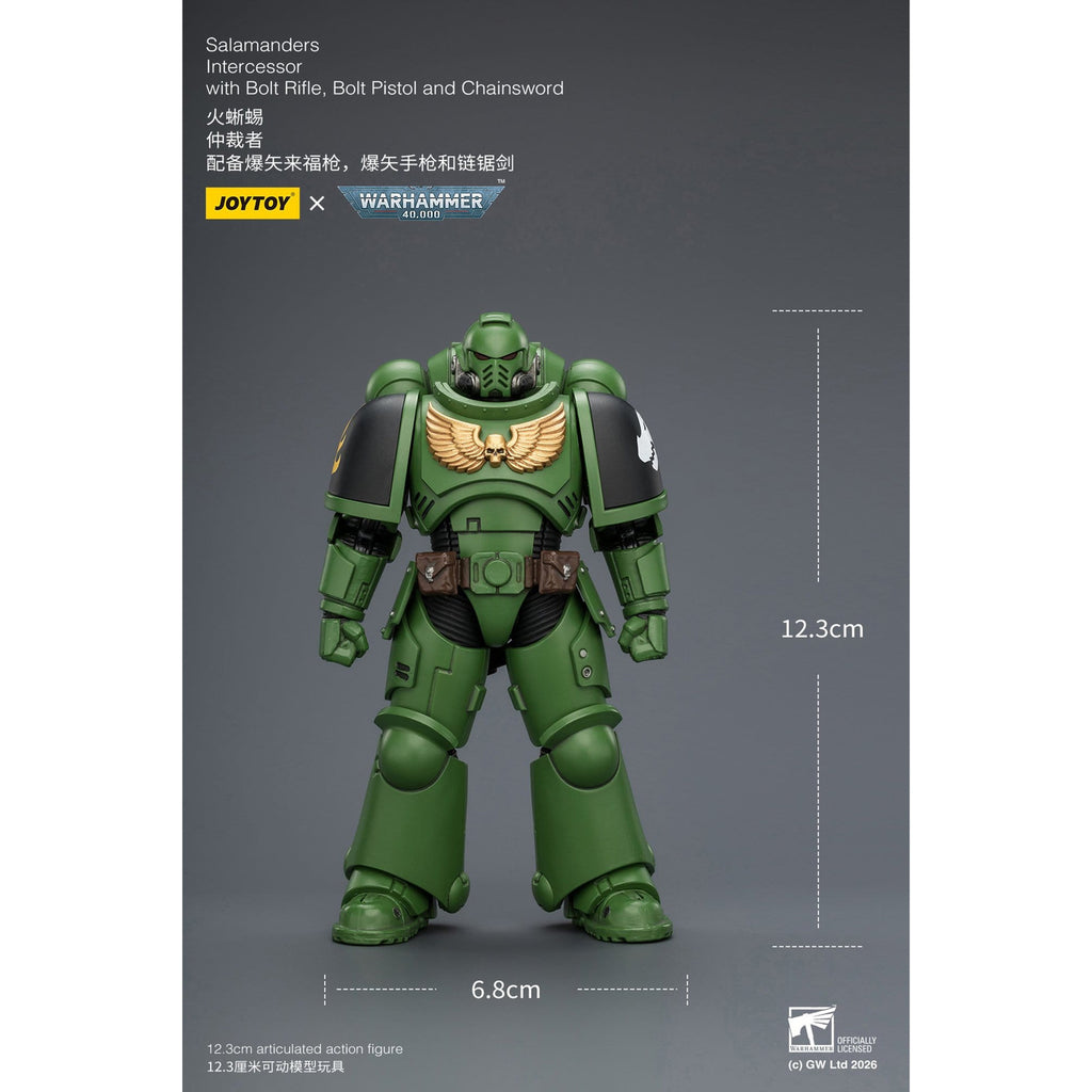 Produktbild Warhammer 40,000 Actionfigur Salamanders Intercessor 12 cm