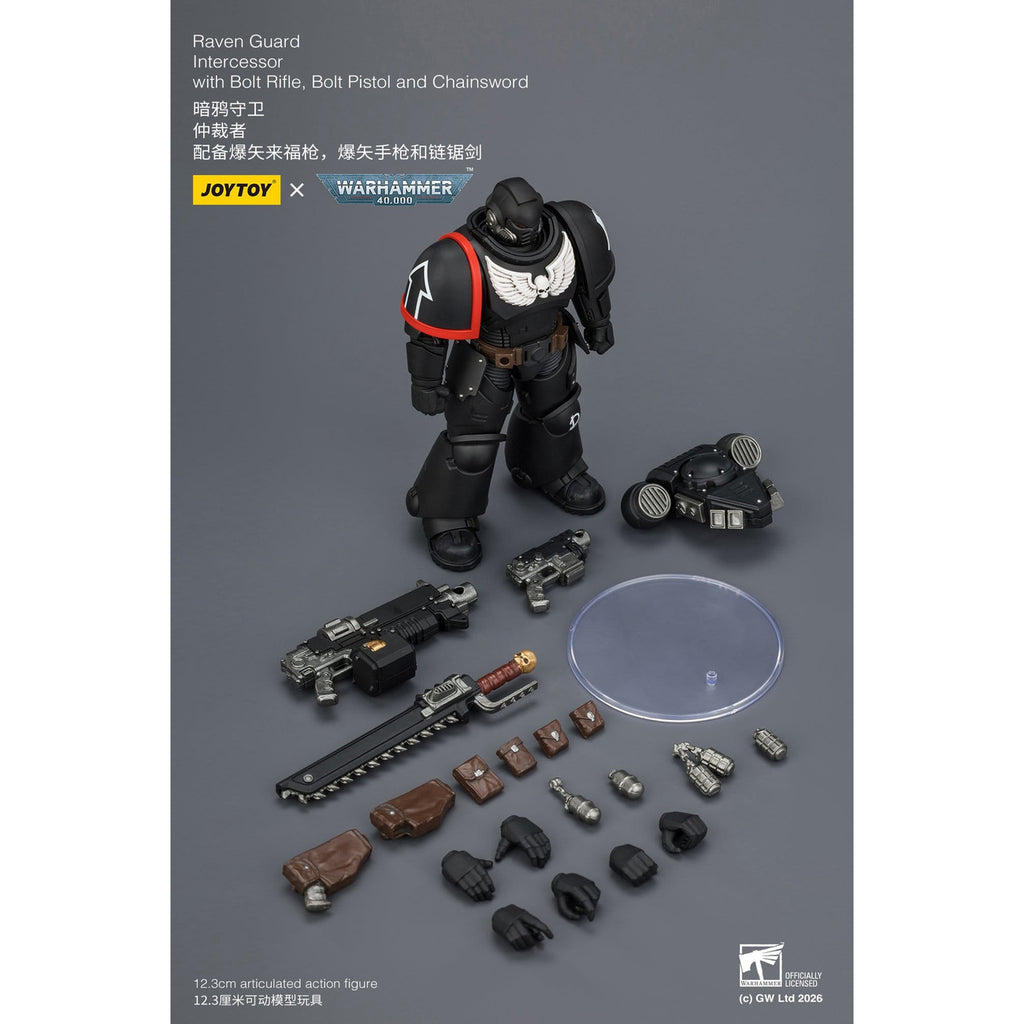 Produktbild Warhammer 40,000 Actionfigur Raven Guard Intercessor 12 cm