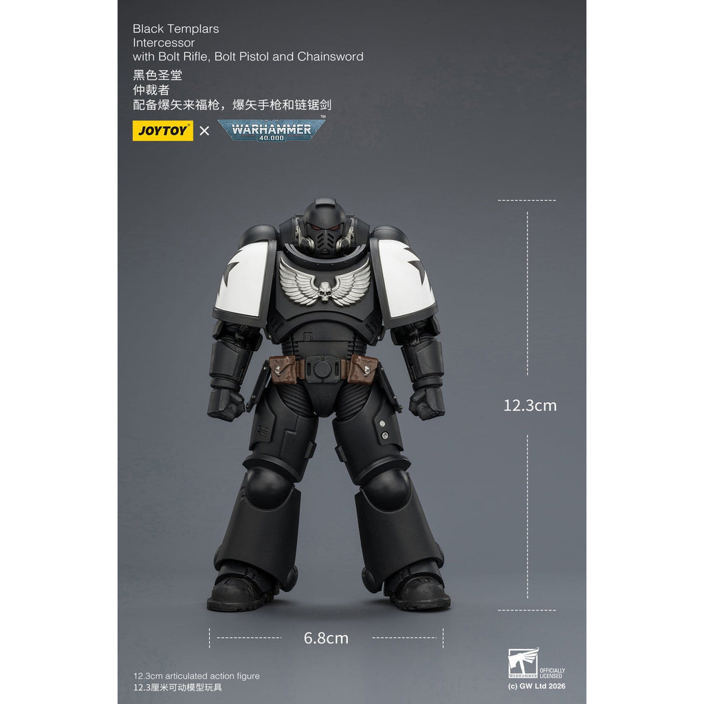 Produktbild Warhammer 40,000 Actionfigur Black Templars Intercessor 12
