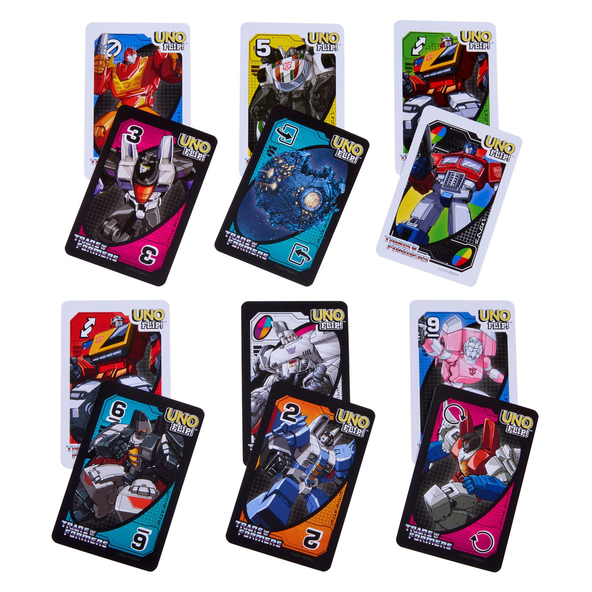 Produktbild Transformers UNO Flip! Kartenspiel