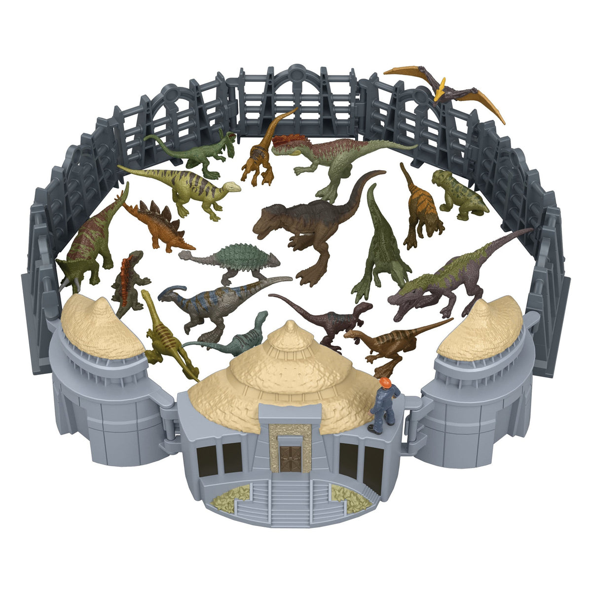 Produktbild Jurassic Park Minis Adventskalender Island Visitor