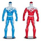 Produktbild DC Multiverse Actionfiguren 2er-Pack Superman Blue vs.