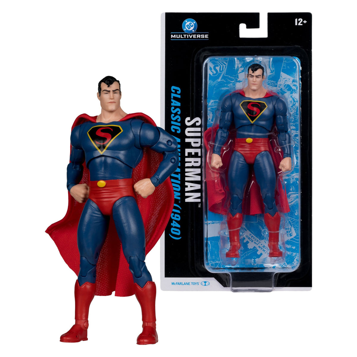 Produktbild DC Multiverse Actionfigur Superman (Classic Animation 1940)