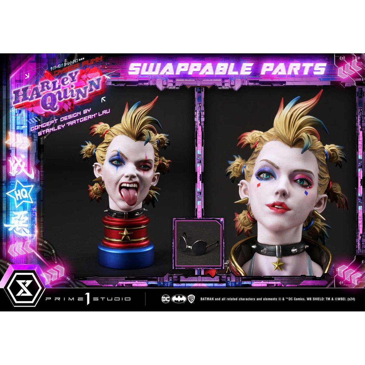 Produktbild Batman Ultimate Premium Masterline Series Statue Cyberpunk