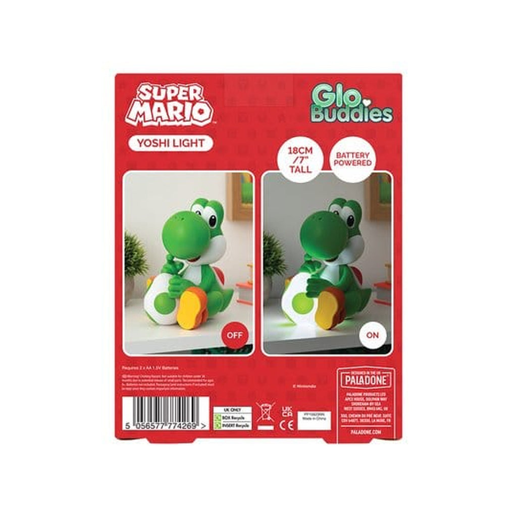 Produktbild Super Mario GloBuddies Leuchte Yoshi 18 cm