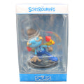 Produktbild Die Schlümpfe Statue Raketenrucksack-Schlumpf 10 cm