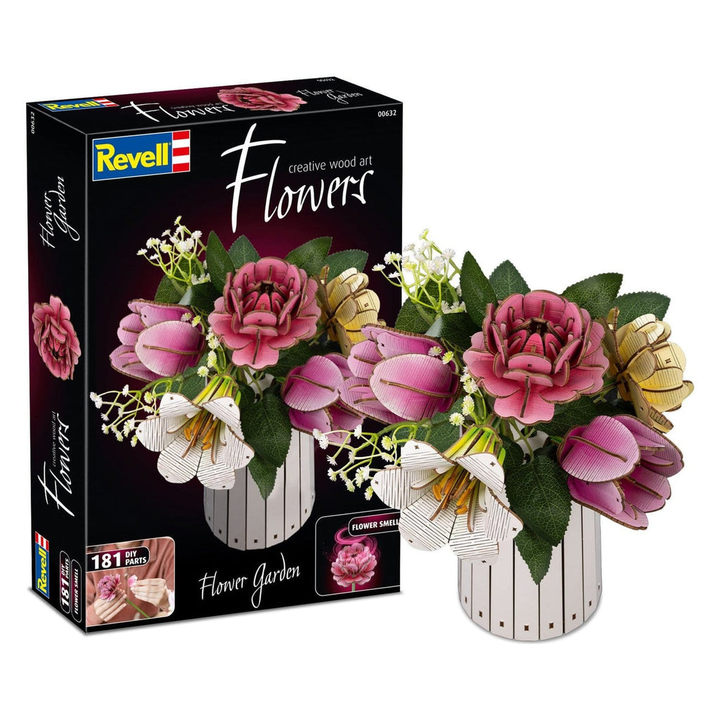 Produktbild Revell Flowers Holzblumen Flower Garden 22 cm