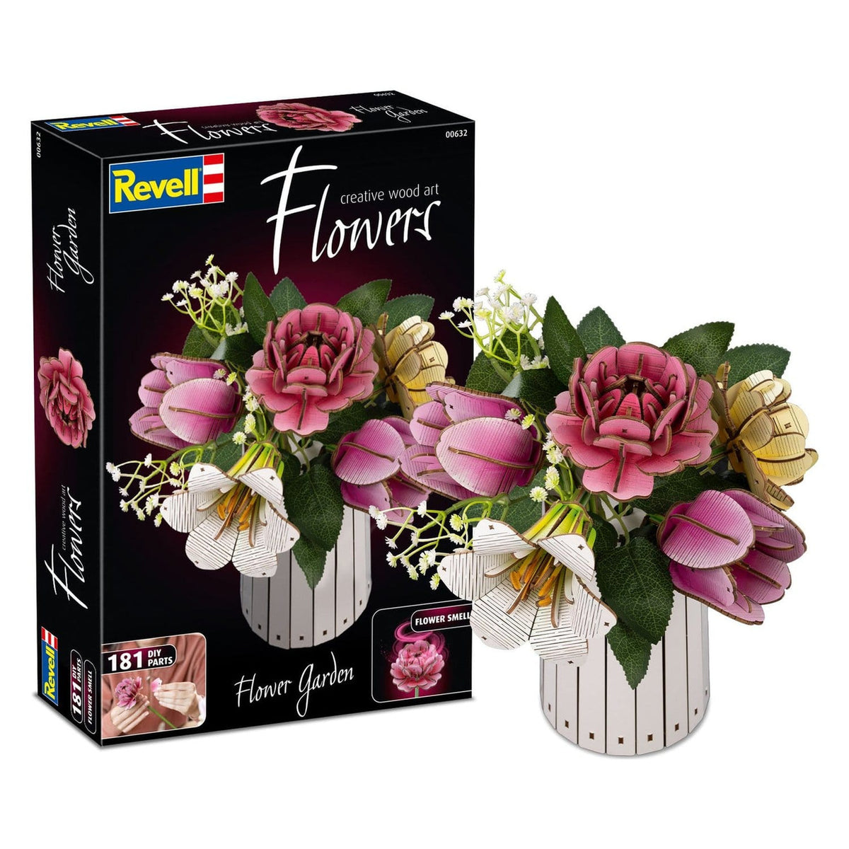 Produktbild Revell Flowers Holzblumen Flower Garden 22 cm