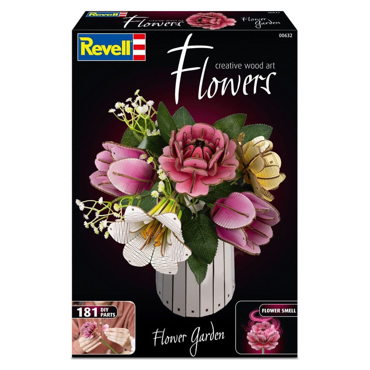 Produktbild Revell Flowers Holzblumen Flower Garden 22 cm