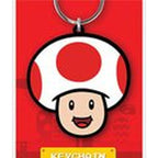 Produktbild Super Mario Gummi-Schlüsselanhänger Toad 6 cm