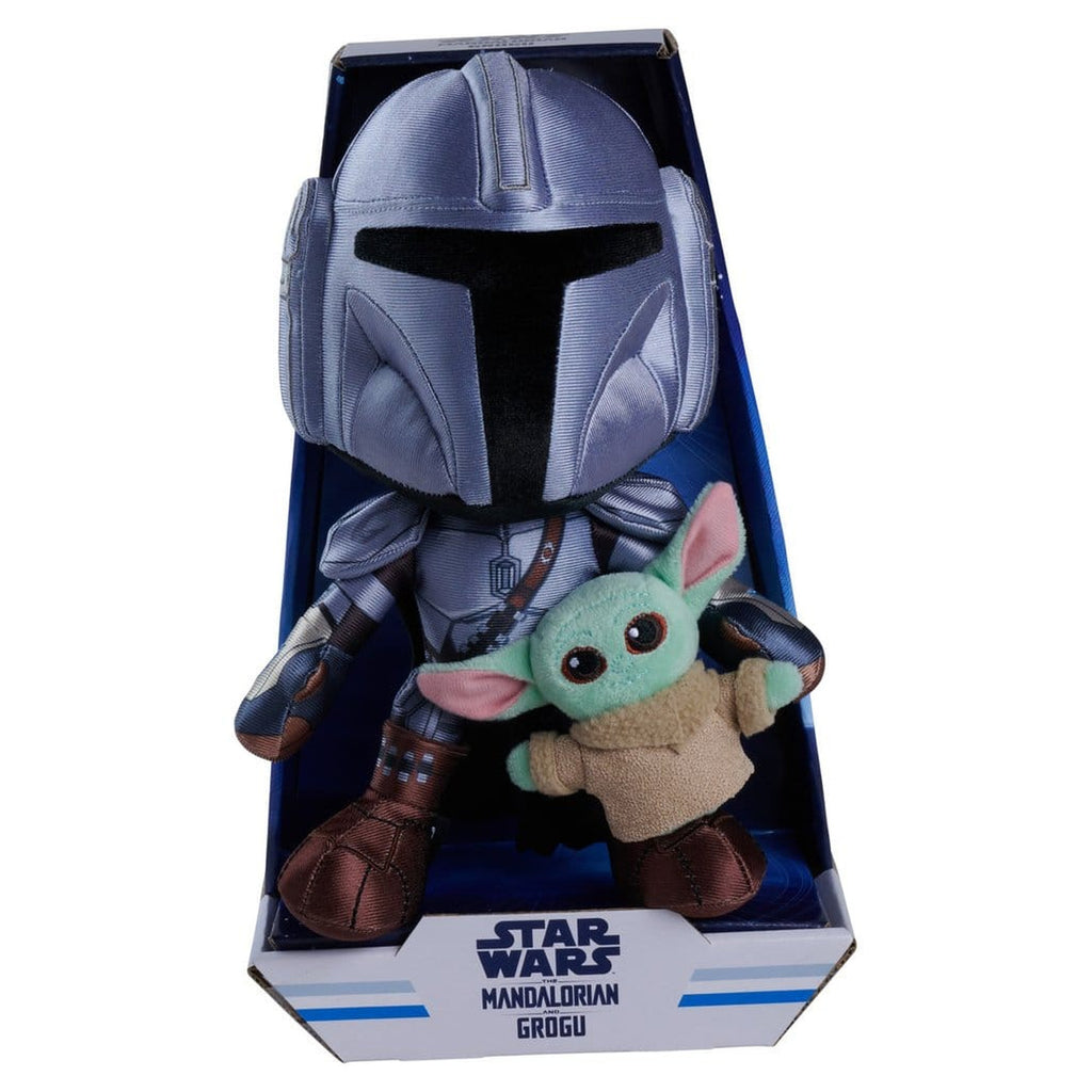 Produktbild Star Wars Mandalorian Plüschfigur Mandalorian & Mini Grogu