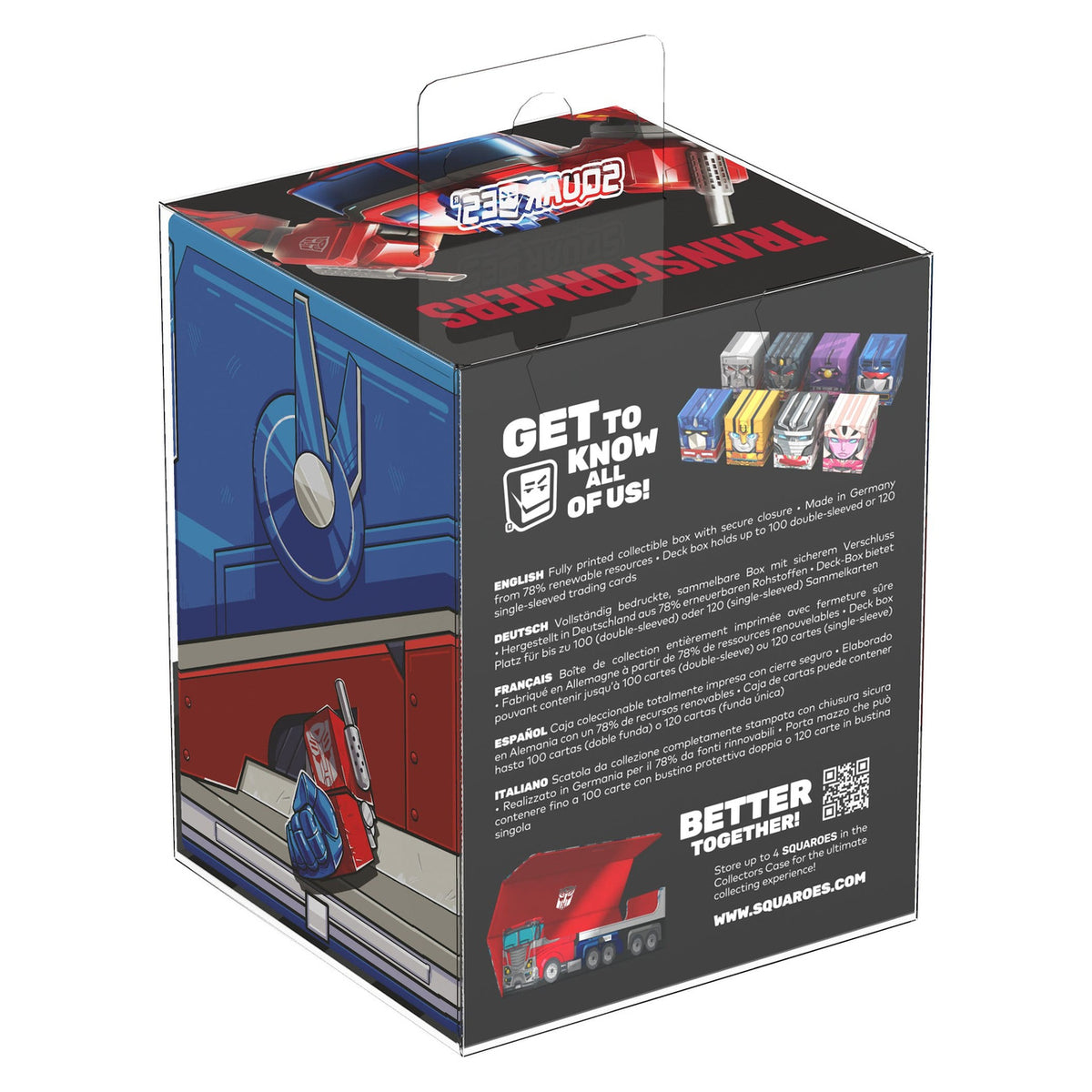 Produktbild Squaroes Squaroe Transformers TR001 - Optimus Prime