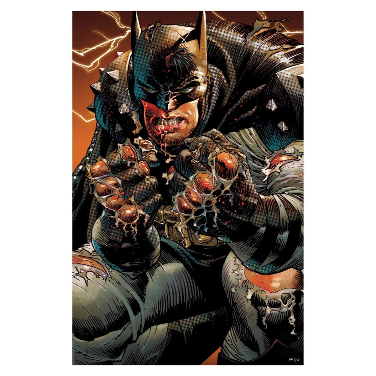 Produktbild DC Comics Kunstdruck Absolute Batman 41 x 61 cm - ungerahmt