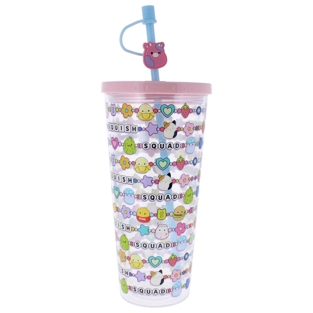 Produktbild Squishmallows Becher mit Strohhalm Squish Squad 700 ml