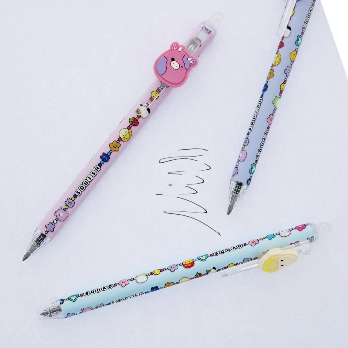 Produktbild Squishmallows Radierbarer Gelstift 3er-Pack