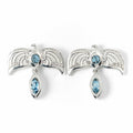Image produit Harry Potter - Boucles d'oreilles puces Diadème de Serdaigle avec cristaux