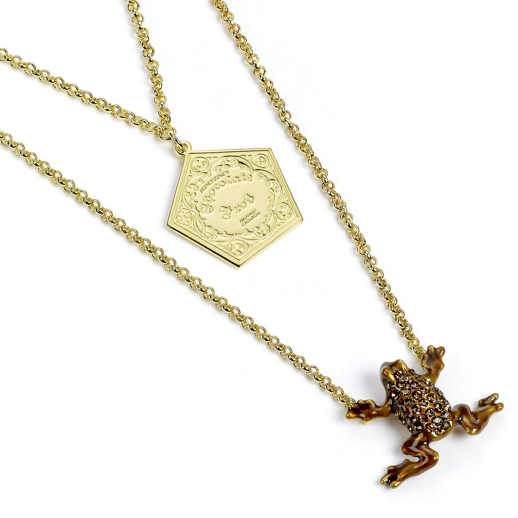 Image produit Harry Potter - Collier Grenouille en chocolat avec cristaux