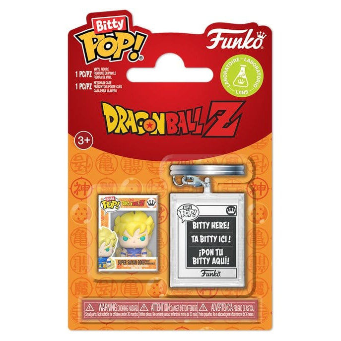 Image produit Dragon Ball Z - Funko Bitty Pop Vegeta et porte-clés breloque en acrylique