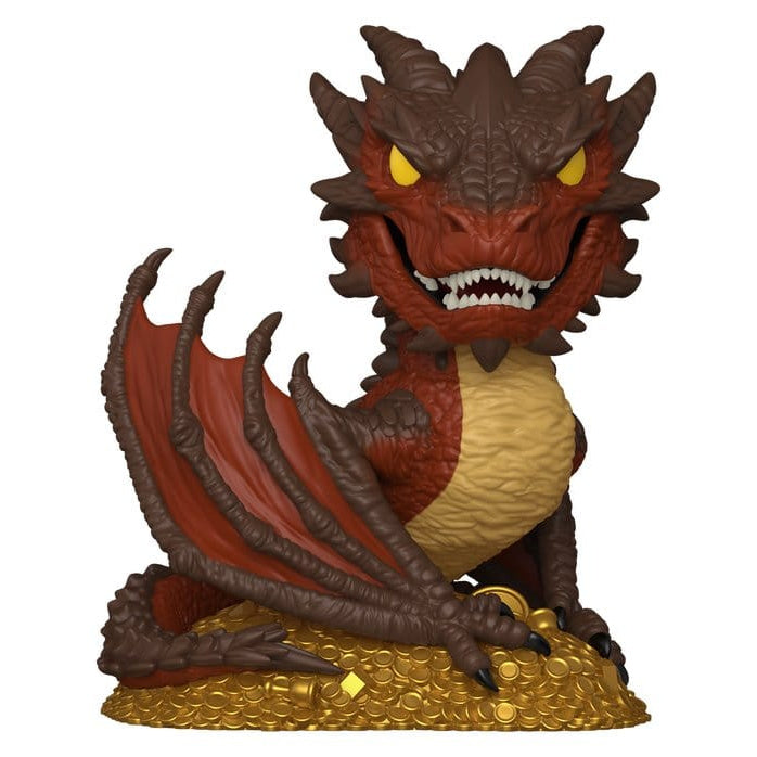Image produit Le Hobbit - Figurine Funko Pop Jumbo Smaug métallisée