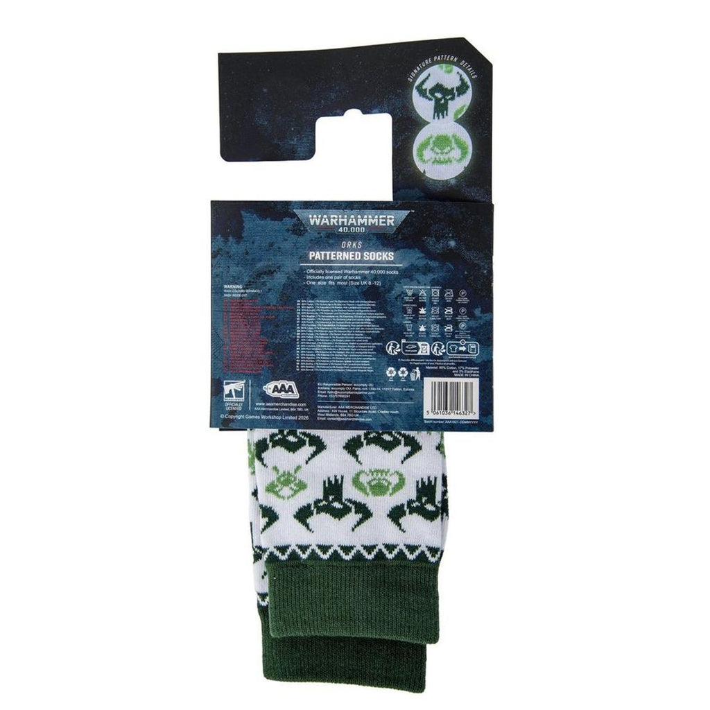 Image produit Warhammer 40 000 - Chaussettes Ork