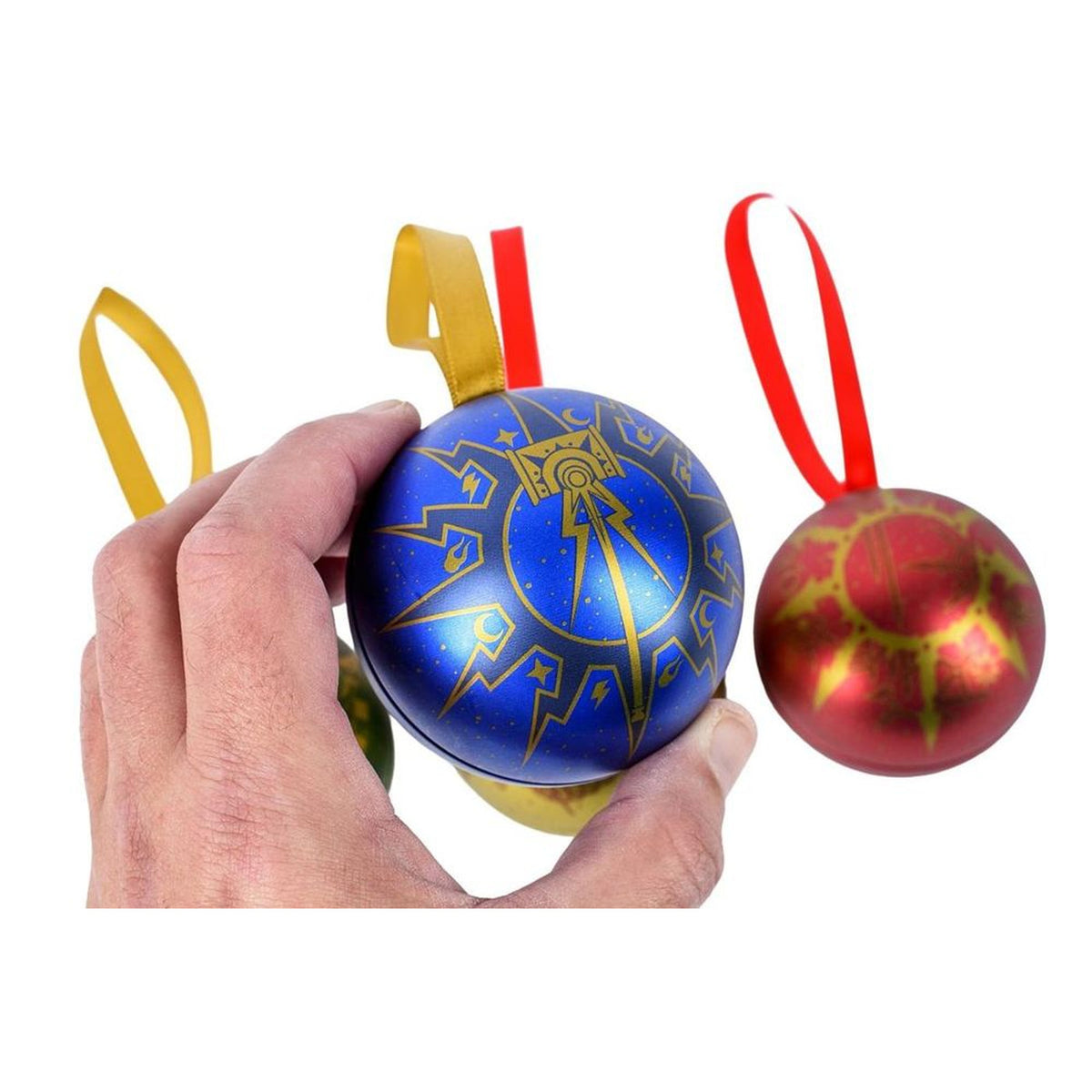 Image produit Warhammer 40 000 - Lot de 4 boules de Noël Dieux du Chaos