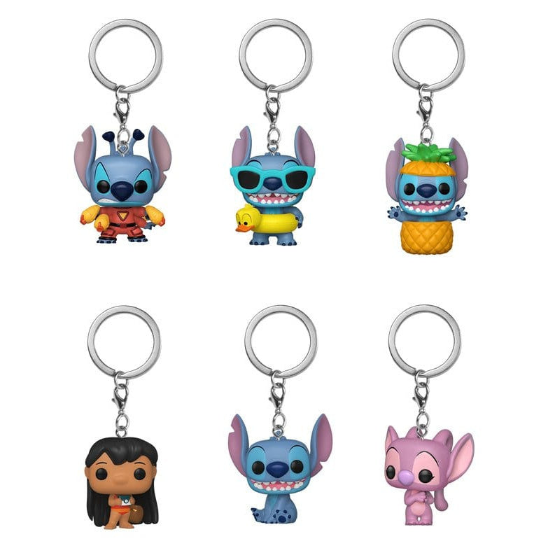 Image produit Lilo & Stitch - Présentoir de 12 porte-clés mystère