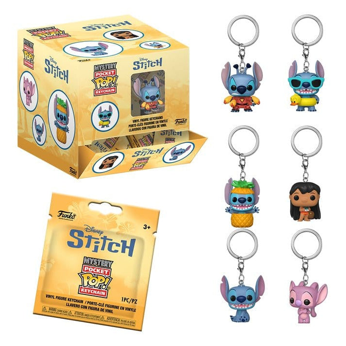 Image produit Lilo & Stitch - Présentoir de 12 porte-clés mystère