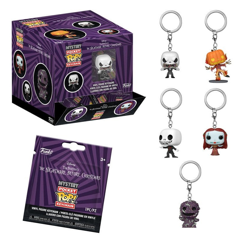 Image produit L'Étrange Noël de monsieur Jack - Présentoir de 12 porte-clés mystère