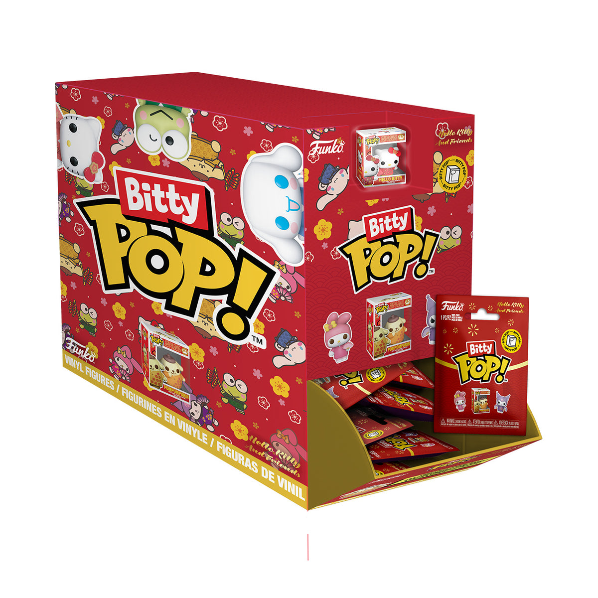 Image produit Hello Kitty - Présentoir de 24 mini-figurines Bitty Pop mystère