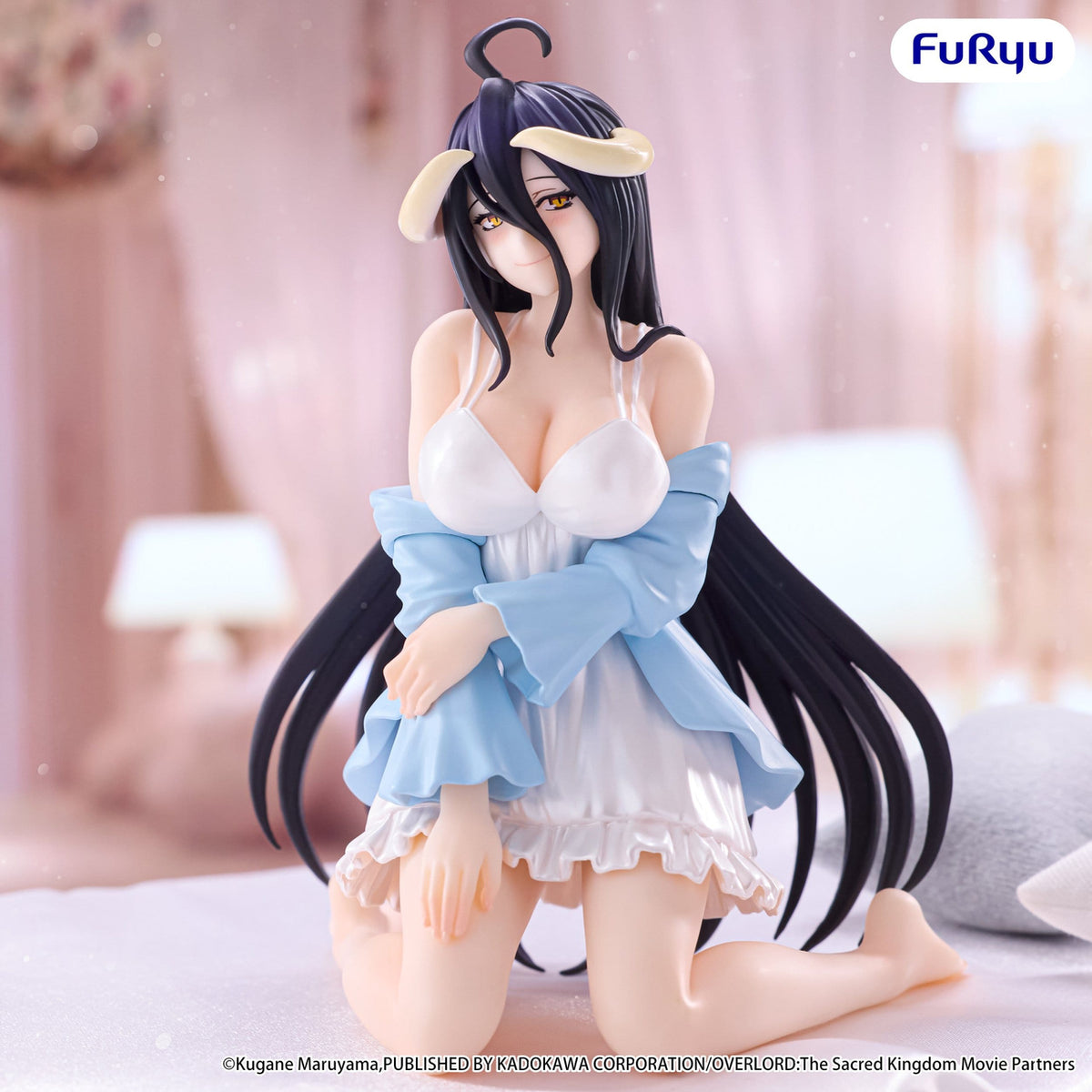 Image produit Overlord - Figurine Noodle Stopper Albedo Loungewear version blanc nacré