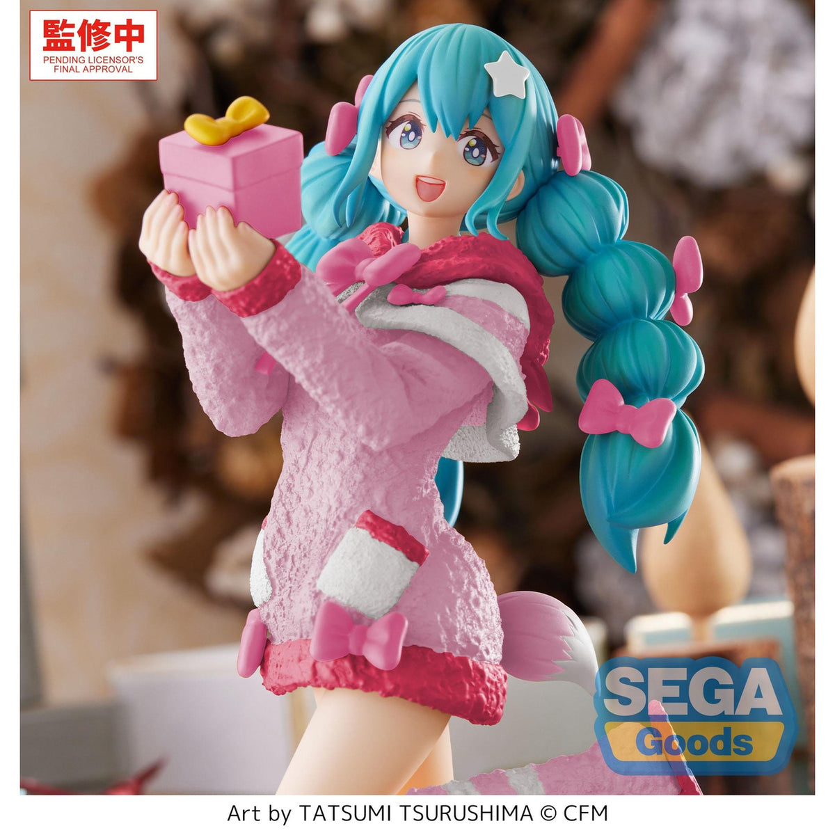 Image produit Hatsune Miku - Figurine de Noël Mokomoko