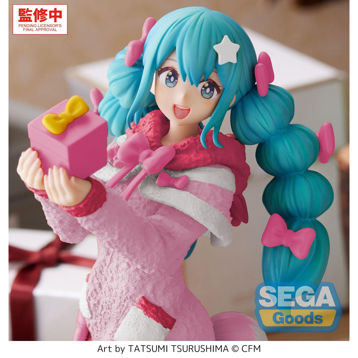 Image produit Hatsune Miku - Figurine de Noël Mokomoko