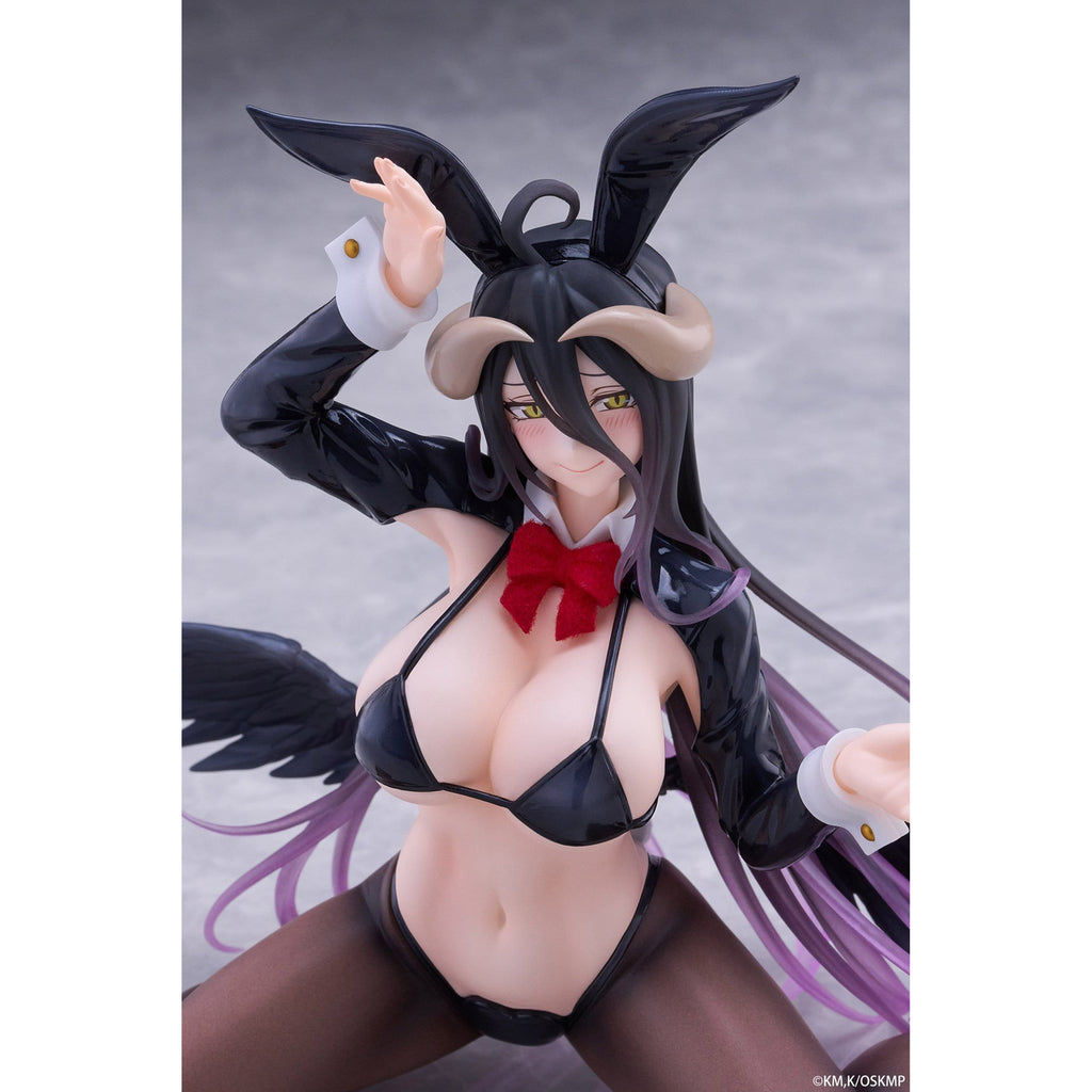 Image produit Overlord - Figurine Moflock Albedo version costume de lapin inversé