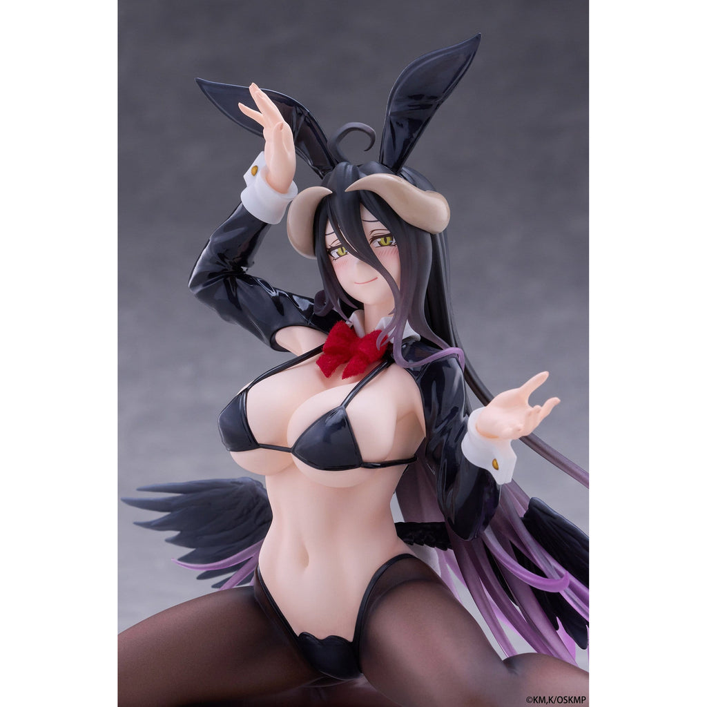 Image produit Overlord - Figurine Moflock Albedo version costume de lapin inversé