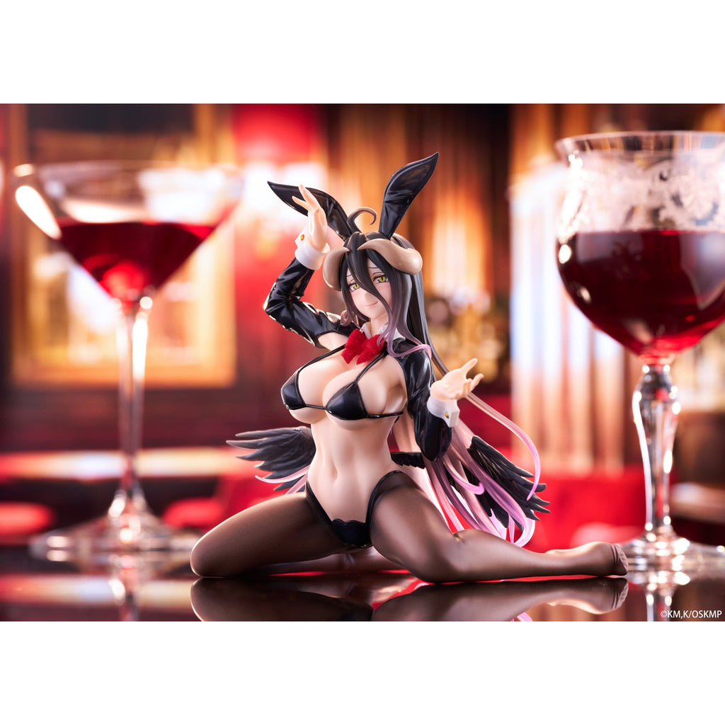 Image produit Overlord - Figurine Moflock Albedo version costume de lapin inversé